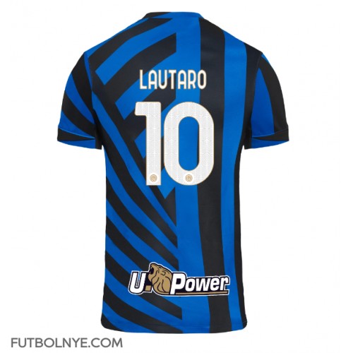 Camiseta Inter Milan Lautaro Martinez #10 Primera Equipación 2024-25 manga corta